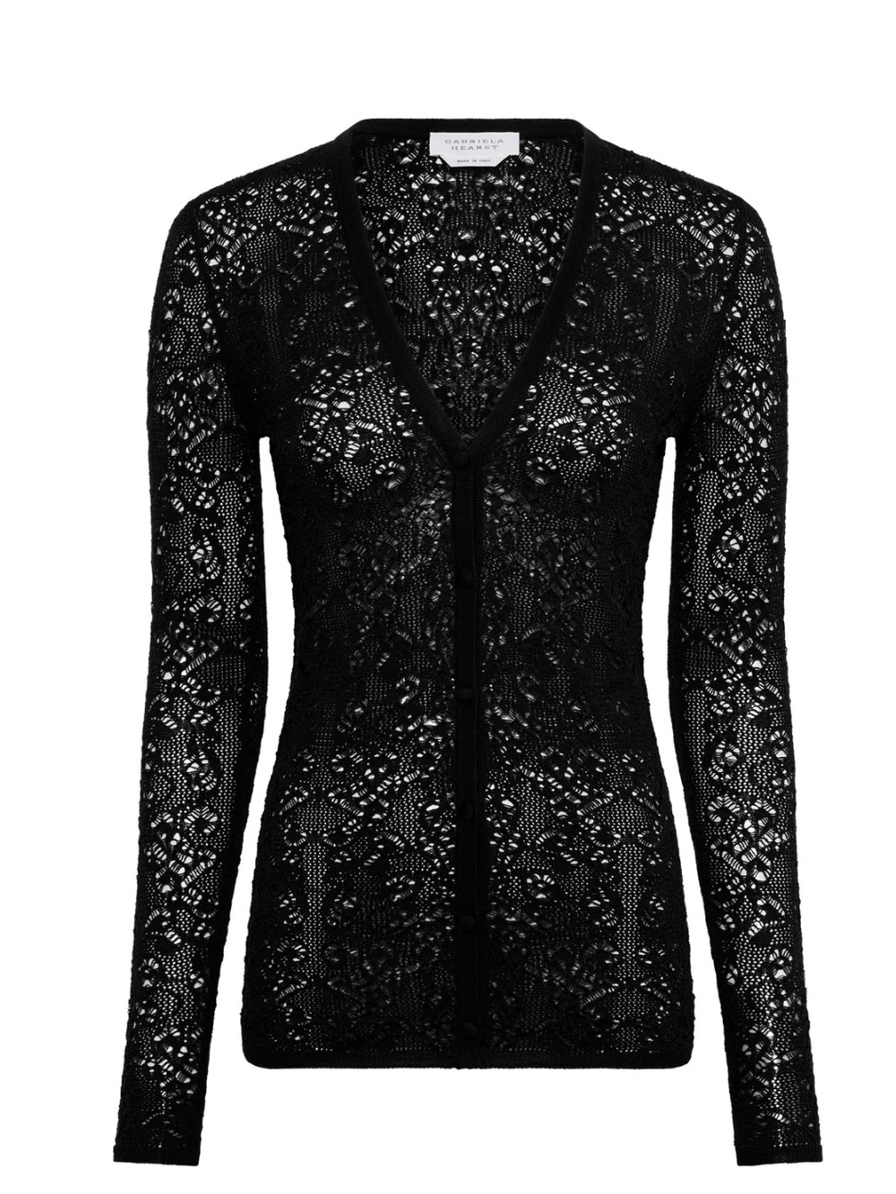 Gabriela Hearst Ultraris Lace Knit Cardigan